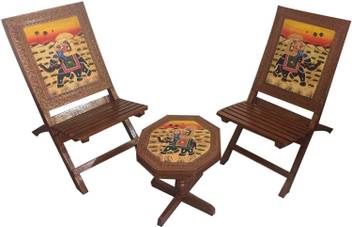 Saarthi Saarthi Rajasthani Dhola Maru Handmade Wooden Folding