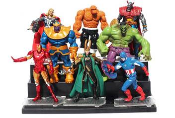 Smart Anime Buy Marvel Avengers Infinity War Set Of 8 Pcs The Thing Thor Thanos Hulk Captain America Loki Iron Man Action Figure Marvel Avengers Infinity War Set Of 8 Pcs