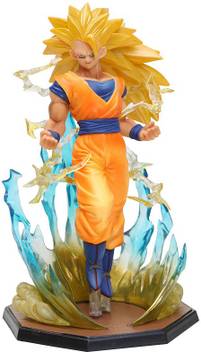 Toy Mela Dragon Ball Z Dbz Super Saiyan Ss3 Goku Action Figure