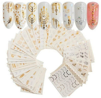 nail gold stickers