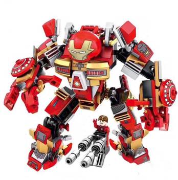 Smart Anime Buy Avengers Iron Man Hulk Buster Mk 16 Assembling Parts And Blocks Lego Compatible Educational Toys For Kids Action Figure Avengers Iron Man Hulk Buster Mk