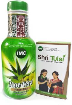 IMC Aloe Vera Juice(1L) with Shri Tulsi(20ML) Combo Offer Price in ...