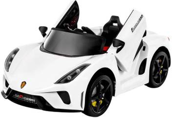 Toyhouse Laferrari Rechargeable Battery Operated Ride On Car For Kids 2 To 6yrs White Car Battery Operated Ride On Price In India Buy Toyhouse Laferrari Rechargeable Battery Operated Ride On Car