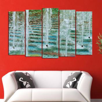 Coloriffy Multiple Frames Beautiful Nature Scenery Wall Painting