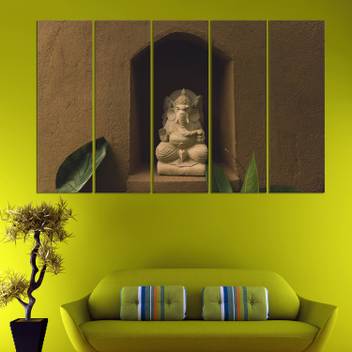 Coloriffy Multiple Frames Beautiful Ganesh Wall Painting For
