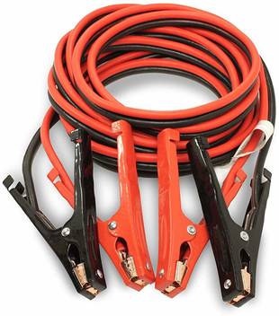 Rhonnium Jumper Cables 4 Gauge 15 Feet W Carry Bag Emergency Auto Escape Tool