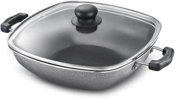 Prestige Omega Select Plus Square Kadai Kadhai 20 Cm With Lid Price In India Buy Prestige Omega Select Plus Square Kadai Kadhai 20 Cm With Lid Online At Flipkart Com