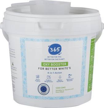 365 Oxy Booster For White Clothes Fragrance Free Fabric Whitener