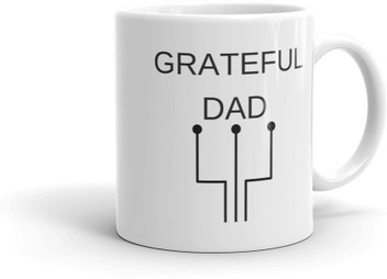 grateful dad mug