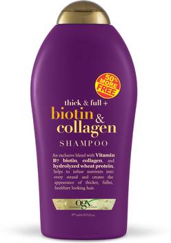 Ogx Thick Full Biotin Collagen Shampoo 577 Ml Men Women Price In India Buy Ogx Thick Full Biotin Collagen Shampoo 577 Ml Men Women Online