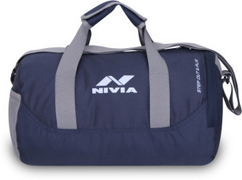 nivia gym bag with shoe compartment