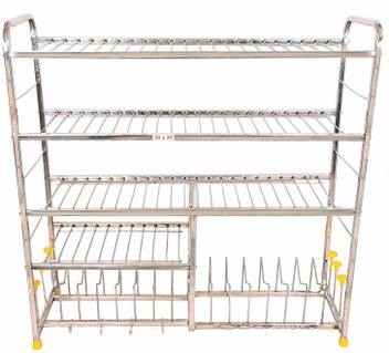 Limetro Limetro Stainless Steel 30x30 Kitchen Dish Rack Plate