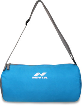 nivia gym bag with shoe compartment