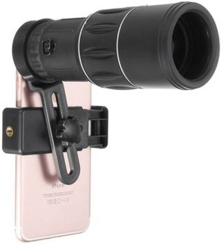 Fiiasa Monocular with Mobile Bracket 16x52 Dual Focus Zoom Telescope/Waterproof  16x52 Optics Zoom Lens Monocular Scope for Hunting, Camping, Surveillance Monocular  Mobile Phone Lens Price in India - Buy Fiiasa Monocular with