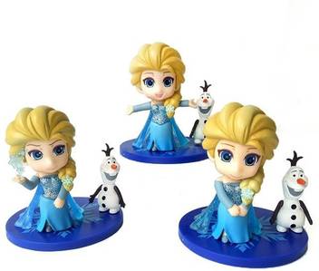 Smart Anime Buy Frozen Set Of 3 Pcs Elsa And Olaf Cake Topper Action Figure Frozen Set Of 3 Pcs Elsa And Olaf Cake Topper Action Figure Buy Elsa And