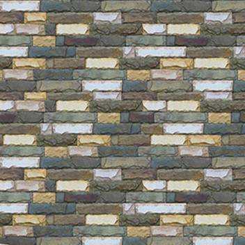 University Trendz Extra Large Stone Brick Theme Style 3d Wall