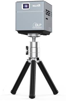Merlin Mini Portable Cube Dlp Projector Led Lamp 300lumens With