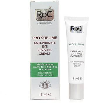 Roc Pro Sublime Anti Wrinkle Eye Reviving Cream Buy Roc Pro Sublime Anti Wrinkle Eye Reviving Cream At Low Price In India Flipkart Com