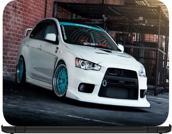 Geobyte Mitsubishi Lancer Evo X Tune 96277 Vinyl Laptop Decal 15 6