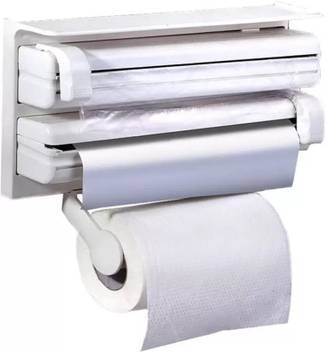 Sellerstory 3 In 1 Kitchen Triple Paper Roll Dispenser Hanger