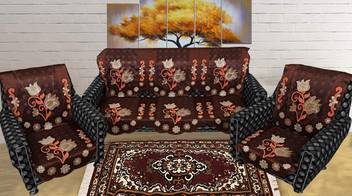 Kuber Industries Cotton Sofa Cover Price In India Buy Kuber Industries Cotton Sofa Cover Online At Flipkart Com