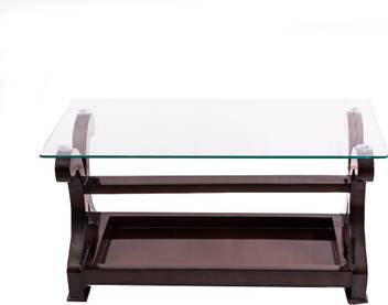 Wood Worx C Cut Centre Table Glass Coffee Table Price In India