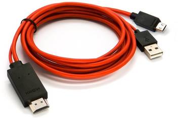Rhobos Universal Full Hd 1080 Mhl Micro Usb To Hdmi Hdtv Cable Adapter 2 M Hdmi Cable Rhobos Flipkart Com