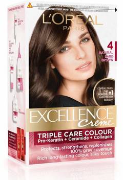 L Oreal Excellence Creme Hair Color 4 Natural Dark Brown 72ml 100g Natural Dark Brown Price In India Buy L Oreal Excellence Creme Hair Color 4 Natural Dark Brown 72ml 100g Natural Dark Respect as you colour with a. flipkart