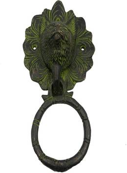 Simar Creations Black Brass Owl Door Knocker Antique Owl Design
