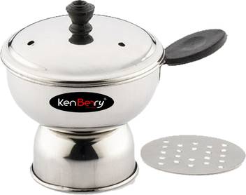 Kenberry Chiratta Puttu Maker Stainless Steel Steamer Price In India Buy Kenberry Chiratta Puttu Maker Stainless Steel Steamer Online At Flipkart Com