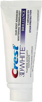 Crest 3 D White Brilliance Enamel Safe Teeth Whitening Toothpaste