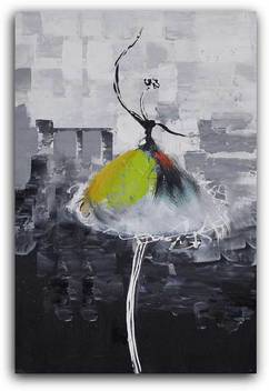 Art Amori Dancing Doll Modern Art Canvas Painting Canvas 24 Inch X