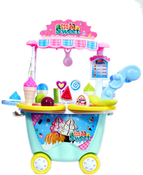 ice cream cart pretend play