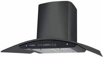 Eurodomo Classy Hc Tc 90 Cm 2 Baffle Filters Touch Control Black 1200m3 Hr With Free Installation Auto Clean Wall Mounted Chimney Price In India Buy Eurodomo Classy Hc Tc