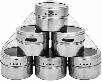 spice storage containers