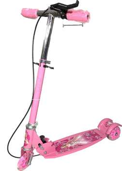 barbie ride on scooter
