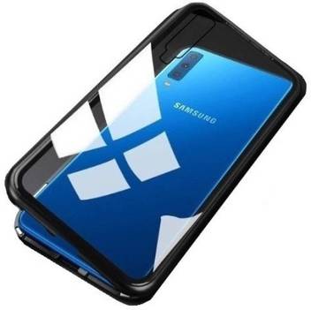 Khr Back Cover For Samsung Galaxy A7 2018 Magnetic Cover With Back Glass Ultra Slim Samsung A7 2018 Khr Flipkart Com