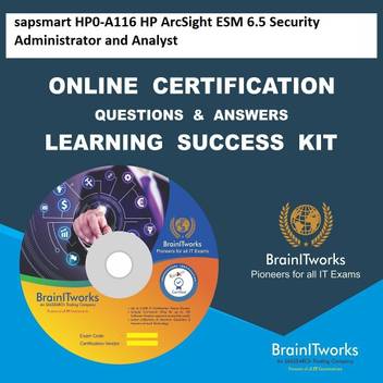 Sapsmart Hp0 A116 Hp Arcsight Esm 6 5 Security Administrator And