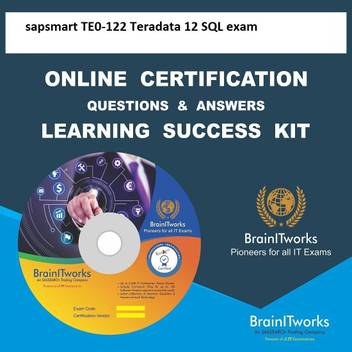 Sapsmart Te0 122 Teradata 12 Sql Exam Online Certification Video