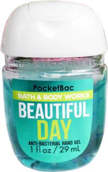 Bath Body Works Pocketbac Beautiful Day Anti Bacterial Hand Gel