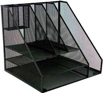 Flipkart Com Royalkart 8 Compartments Metal Mesh All In One Pen Holder Document Tray Magazine Case Holder For Office Desk Organizer All In One Pen Holder Document Tray Magazine Case Holder