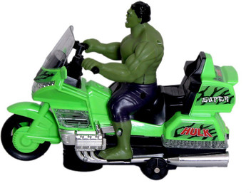 hulk motorcycle toy