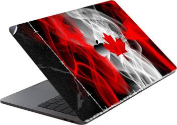 Gadgets Wrap Gws 2410 Printed Canada Logo Fire Top Only Skin For New Macbook Air 13 18 Vinyl Laptop Decal 13 Price In India Buy Gadgets Wrap Gws 2410 Printed Canada Logo Fire