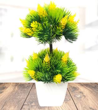 litleo great for decoration office table home center table or gift bonsai wild artificial plant with pot