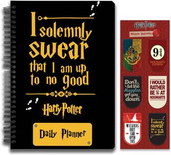 Mc Sid Razz Harry Potter Combo Pack Of 2 Solemnly Daily Planner