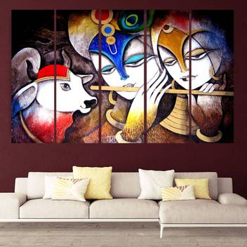 Kyara Arts Beautiful Krishna7217 Wall Painting For Living Room