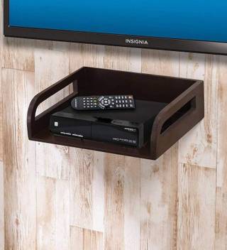 Extreme Wood Home Wall Set Top Box Stand Wooden Wall Shelf Number Of Shelves 1 Brown Wooden Wall Shelf Price In India Buy Extreme Wood Home Wall Set Top Box