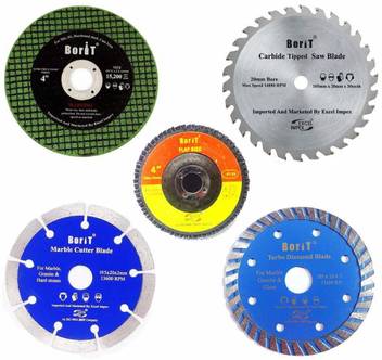 Excel Impex Borit Cutting Wheels Combo For Angle Grinders 4 Inch Grinding Wheels Discs For Cutting Moulding Wood Marble Granite And Metal Cutting Polishing Metal Cutter Price In India Buy Excel Impex Borit
