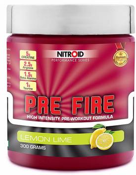 Nitroid Pre Fire (Pre Workout) Micronized Creatine (Lemon Lime) - 300 g Creatine Price in India - Buy Nitroid Pre Fire (Pre Workout) Micronized Creatine (Lemon Lime) - 300 g Creatine online at Flipkart.com Nitroid Pre Fire (Pre Workout) Micronized Creatine (Lemon Lime) - 300 g Creatine Price in India - Buy Nitroid Pre Fire (Pre Workout) Micronized Creatine (Lemon Lime) - 300 g Creatine online at Flipkart.com