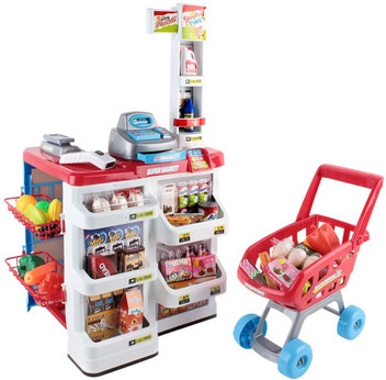 barbie shopping cart with scanner
